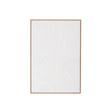 Extra Large White Ginkgo Textured Wall Art - 55cm x 80cm