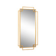 Gold Foiled Wall Mirror - 94cm x 48cm