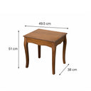 Dark Wood Set of 2 Nest of Tables - Ashwell Range