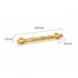 Gold Bamboo Drawer Handle