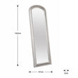 Full Length Foiled Silver Leaner & Wall Mirror - 47cm x 142cm