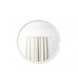 Large White Washed Wooden Round Wall Mirror - 80cm x 80cm