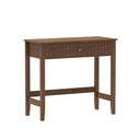 Dressing Table & Stool Set - Hales Dark Wood Range