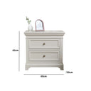 Large Taupe-Grey 7 Drawer Chest of Drawers & Pair of Wide Bedside Tables - Daventry Taupe-Grey Range