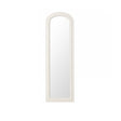 Full Length Distressed White Leaner & Wall Mirror - 47cm x 142cm