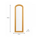 Full Length Antique Gold Leaner & Wall Mirror - 47cm x 142cm