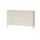Ivory 6 Drawer Chest Of Drawers - Padstowe Ivory Range