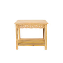 Natural Mango Wood Bohemian Side table - Freya Wood Range