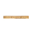 Mango Wood Fluted Wooden Wall Shelf - 70cm