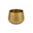 Medium Round Gold Patterned Planter