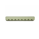 Large Green Scalloped Wall Storage Shelf - 61cm