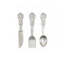 Giant Decorative Wall-Mounted Cutlery Set