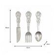 Giant Decorative Wall-Mounted Cutlery Set
