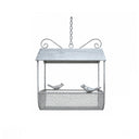Rustic Metal Garden Hanging Bird Feeder