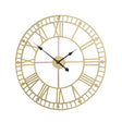 Gold Metal Skeleton Clock 60cm x 60cm