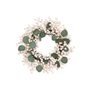 Large Green & White Berry & Eucalyptus Christmas Wreath Decoration