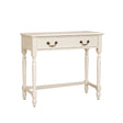 Ivory One Drawer Console / Dressing Table - Charlotte Ivory Range