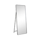 Black Free Standing Cheval Mirror 155cm x 60cm