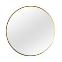 Extra Large Round Gold Wall Mirror 120cm x 120cm (1.2 M x 1.2 M)
