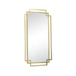 Gold Foiled Wall Mirror 94cm x 48cm