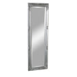 Tall Silver Mirror with Bevelled Glass 47cm x 142cm