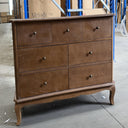 7 Drawer Dark Wood Chest of Drawers - Ashwell Range - Damaged second