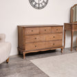 7 Drawer Wooden Chest of Drawers &amp; Pair of 2 Drawer Bedside Tables - Ashwell Range