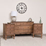 7 Drawer Wooden Chest of Drawers & Pair of 3 Drawer Bedside Tables - Ashwell Range