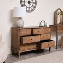 7 Drawer Wooden Chest of Drawers - Ashwell Range