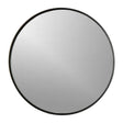 Extra Large Round Black Wall Mirror 120cm x 120cm (1.2M x 1.2M)