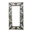 Large Baroque-style Silver Wall / Floor Mirror 90cm x 168cm
