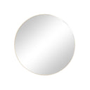 Large Round Champagne Wall Mirror - 80cm x 80cm