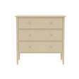 Large 3 Drawer Chest of Drawers - Abbey Cream Range