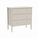 Large 3 Drawer Chest of Drawers - Abbey Pale Ivory Range