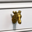 Antique Gold Giraffe Drawer Knob