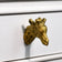 Antique Gold Giraffe Drawer Knob
