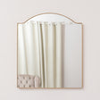 Antique Gold Metal Framed Wall Mirror - 50cm x 65cm