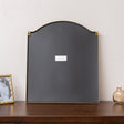 Antique Gold Metal Framed Wall Mirror - 50cm x 65cm