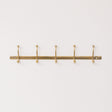 Antique Gold Metal Wall Hook Rail - 49cm