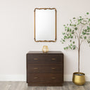 Antique Gold Ornate Framed Wall Decorative Mirror - 90cm x 60cm