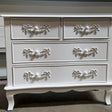 Antique White 4 Drawer Chest of Drawers - Pays Blanc Range - Damaged second