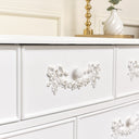Antique White 7 Drawer Chest of Drawers - Pays Blanc Range -Damaged second