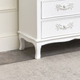 Antique White 7 Drawer Chest of Drawers - Pays Blanc Range -Damaged second