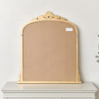 Arch Antique Gold Ornate Overmantle Mirror 88cm x 100cm
