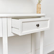Ivory Half Moon Table - Daventry Ivory Range