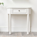 Ivory Half Moon Table - Daventry Ivory Range