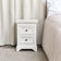 Ivory Two Drawer Bedside Table - Daventry Ivory Range