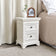 Ivory Two Drawer Bedside Table - Daventry Ivory Range
