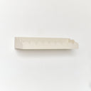 Pale Taupe Scalloped Wall Storage Shelf - 61cm