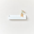 White Scalloped Wall Storage Shelf - 40cm